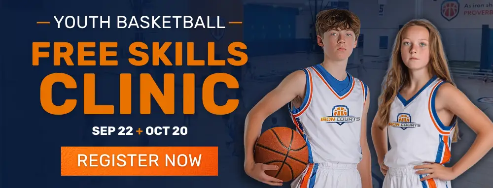FREE Youth Basketball basketball clinics are available NOW at Iron Courts Ahwatukee