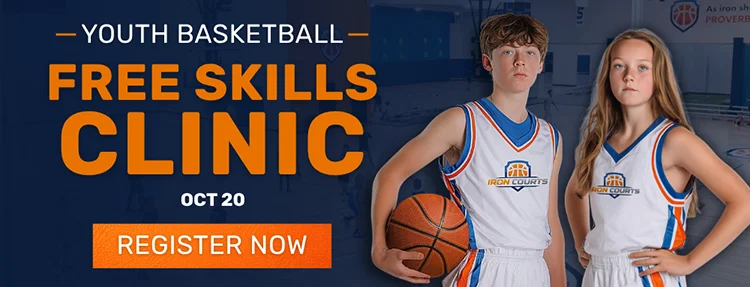 FREE Youth Basketball basketball clinics are available NOW at Iron Courts Ahwatukee